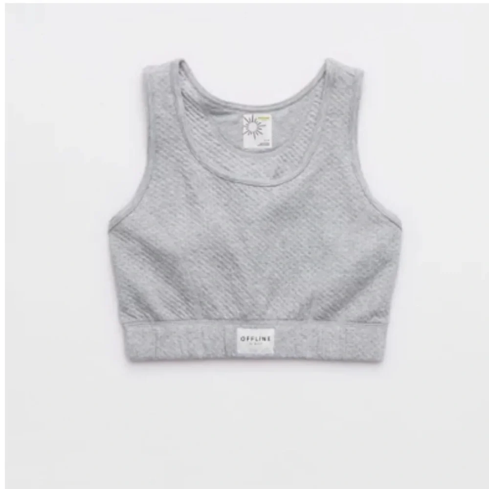 Set Aerie Offline Light Gray Sweat Suit - Picture 3 of 10